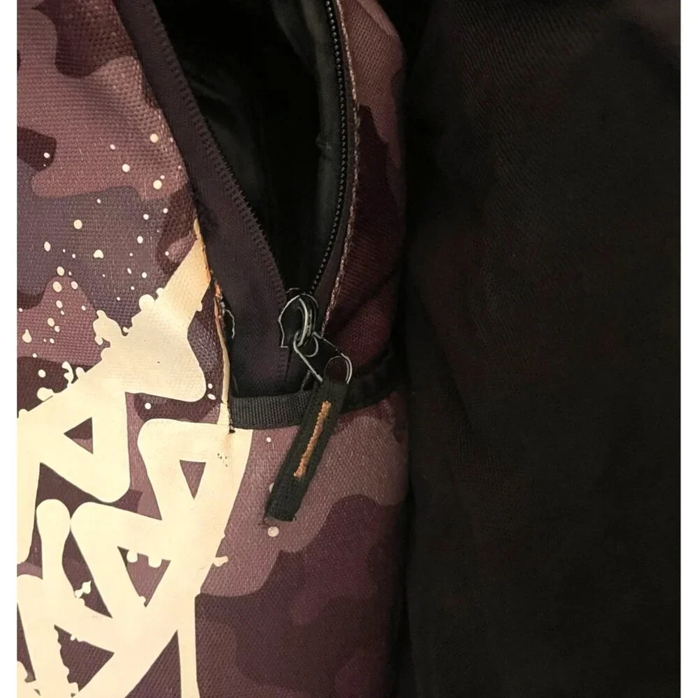 Hurley Graphic Backpack Print Mashup Full-Size Camo School Bag Skater Streetwea